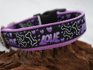 Halsband Big Love violett