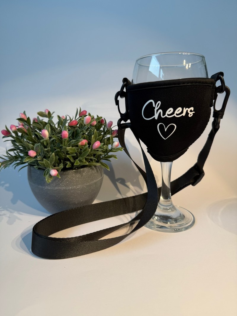 Weinglashalter Neopren