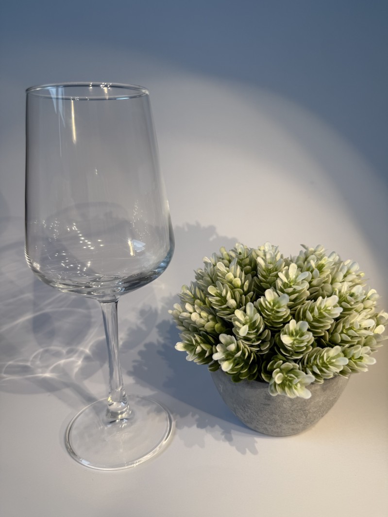 Weinglas Teelichthalter Set