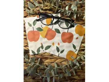 Brillenputztuch Apfel