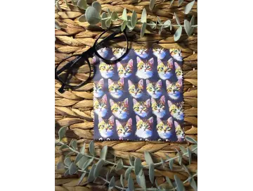 Brillenputztuch Katzen