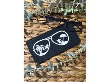 Brillenetui Filz Summer