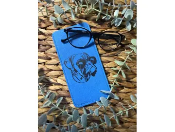 Brillenetui Filz "Boxer"