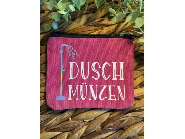 Geldbeutel Duschmünzen